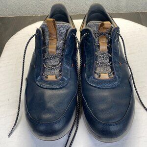 footjoy golf shoes USA Size 12  wide mens sneakers,Blue Leathert,Comfort,Lace Up